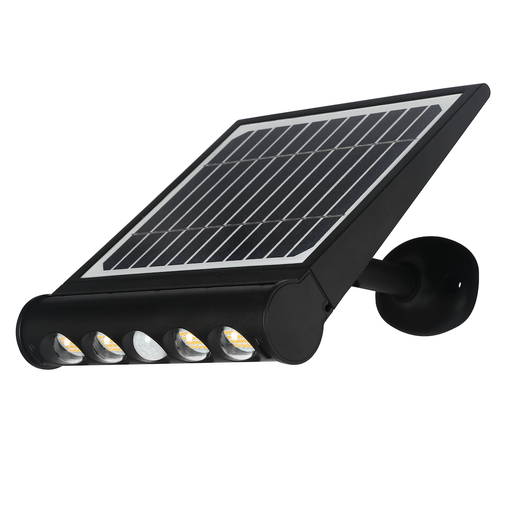 Solarleuchte Wandleuchte & Strahler TALENT (8W) Neutralweiß IP65 - Milagro