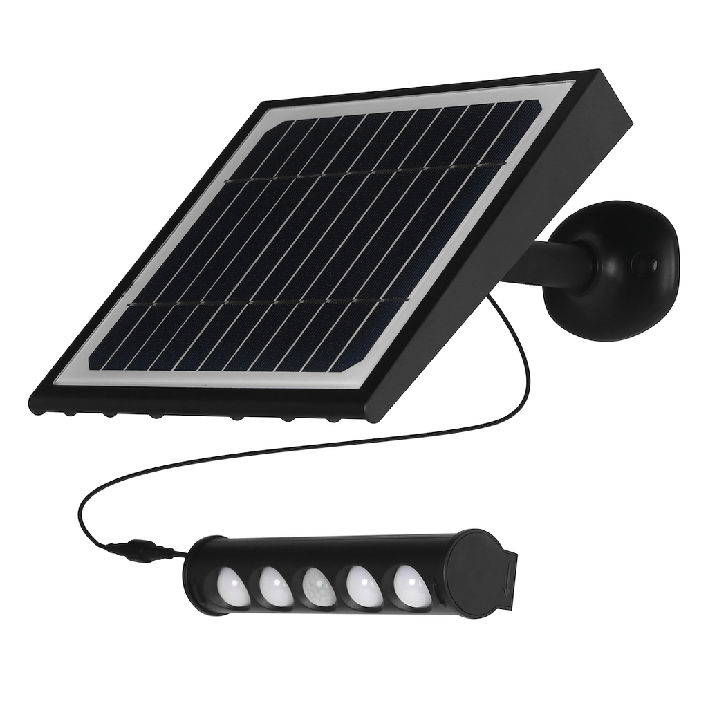Solarleuchte Wandleuchte & Strahler TALENT (8W) Neutralweiß IP65 - Milagro