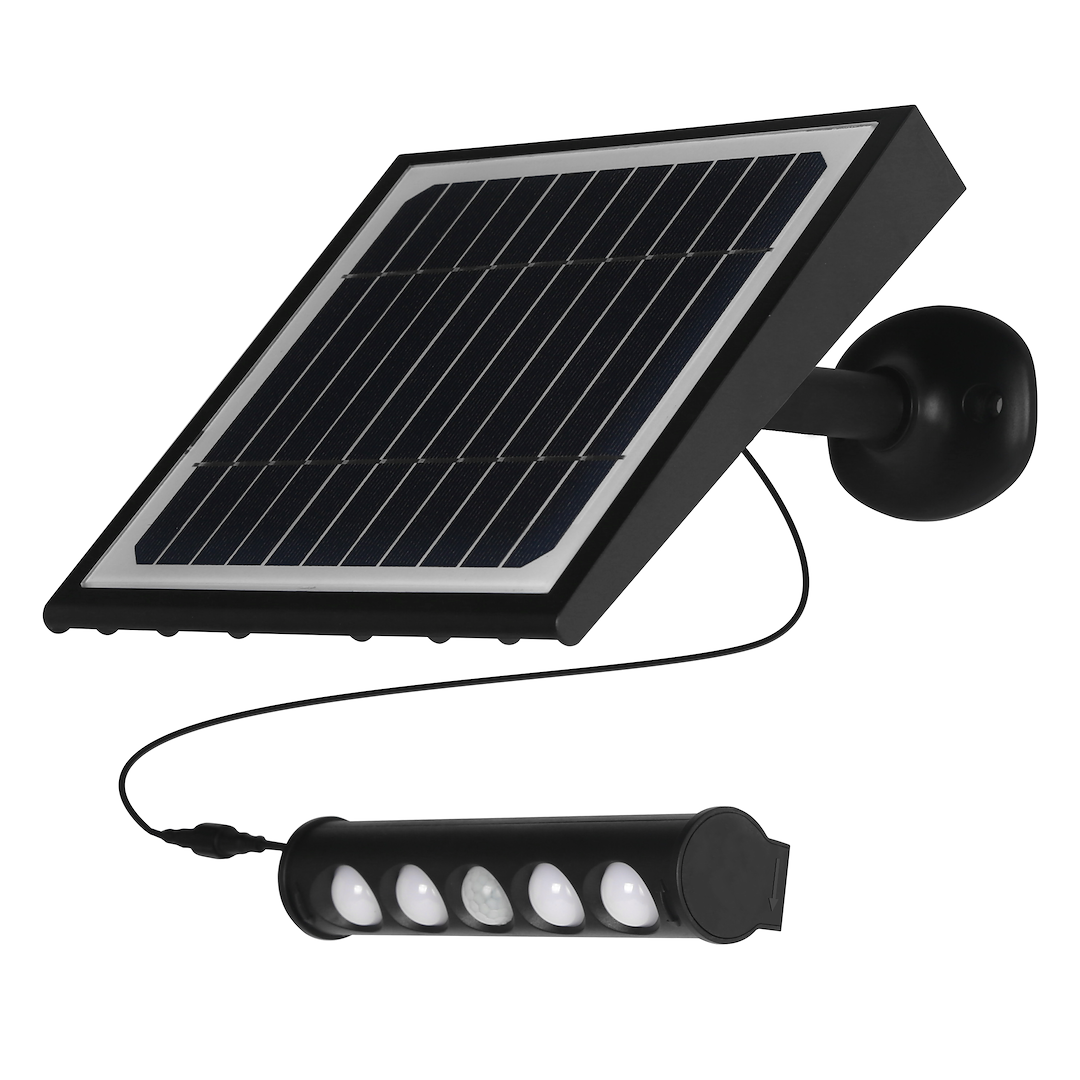 Solarleuchte Wandleuchte & Strahler TALENT (8W) Neutralweiß IP65 - Milagro