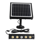 Solarleuchte Wandleuchte & Strahler TALENT (8W) Neutralweiß IP65 - Milagro
