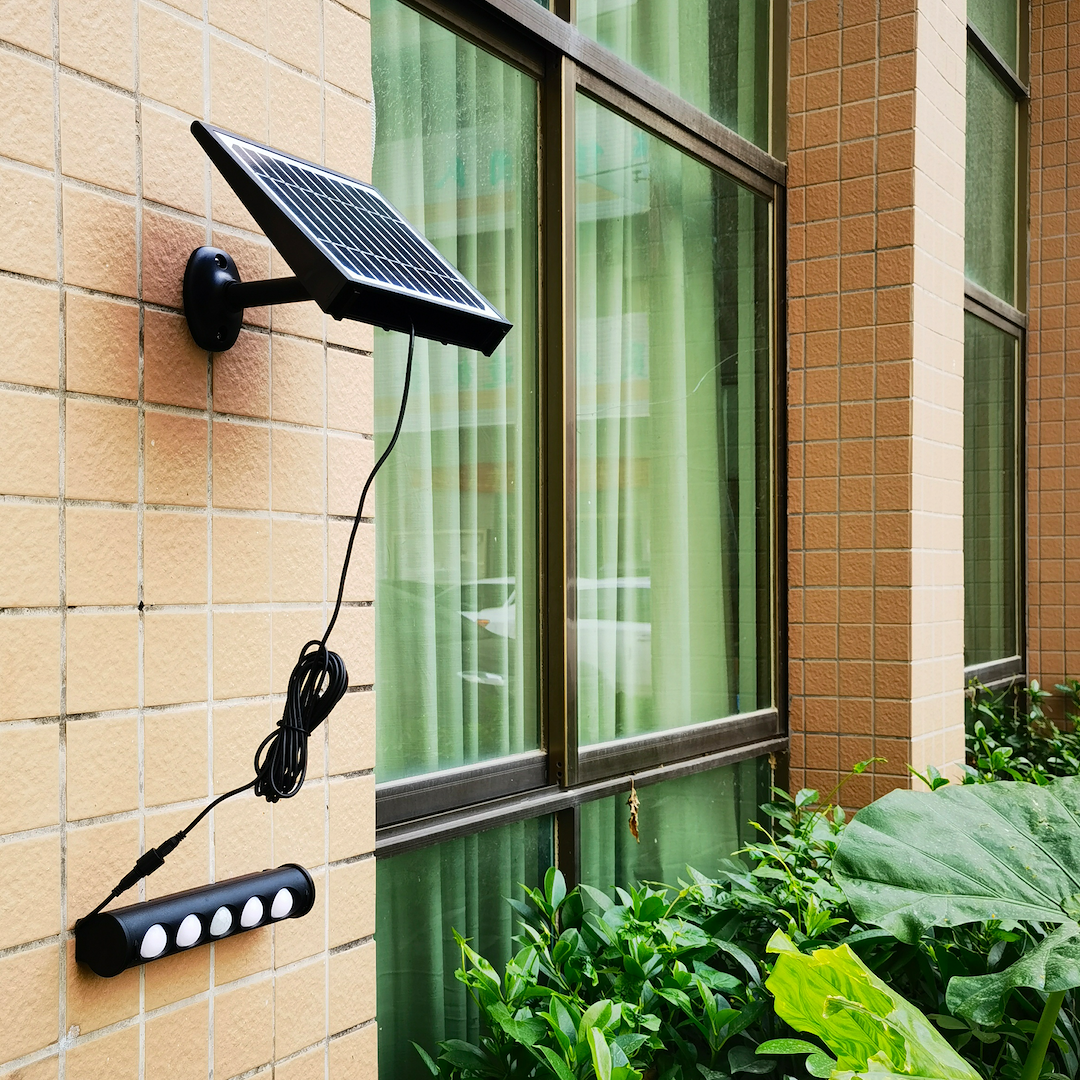 Solarleuchte Wandleuchte & Strahler TALENT (8W) Neutralweiß IP65 - Milagro