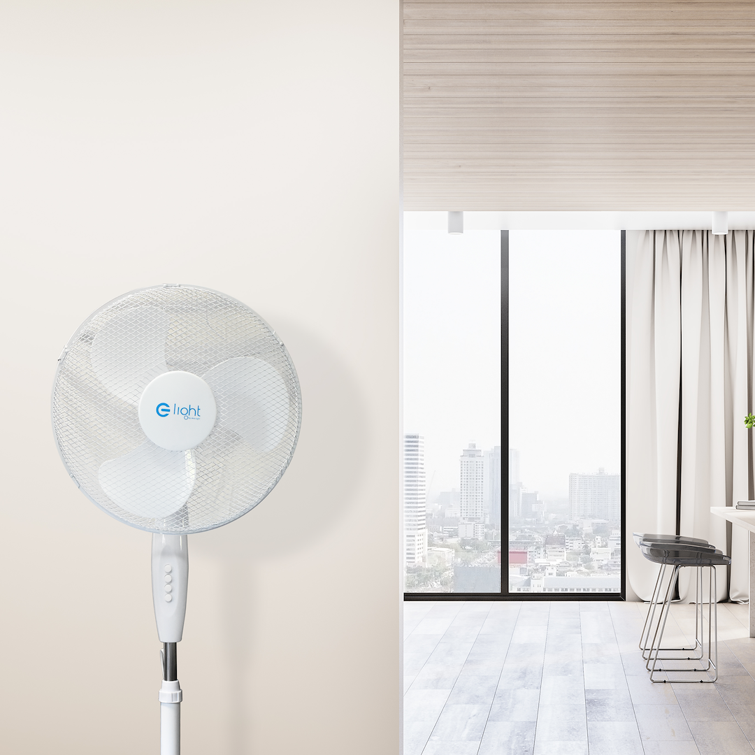 Standventilator 16Zoll Weiß - Milagro