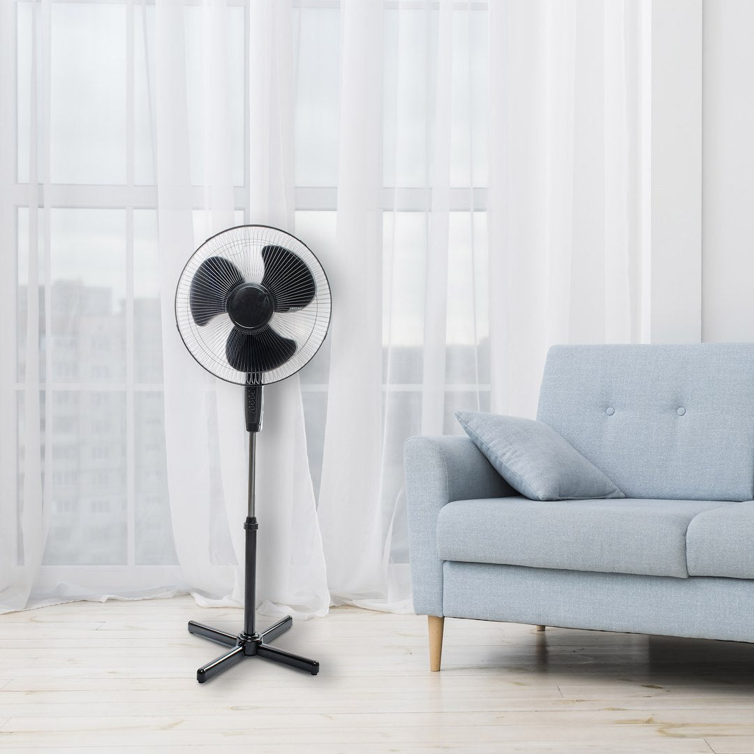 Standventilator 16Zoll Schwarz - Milagro