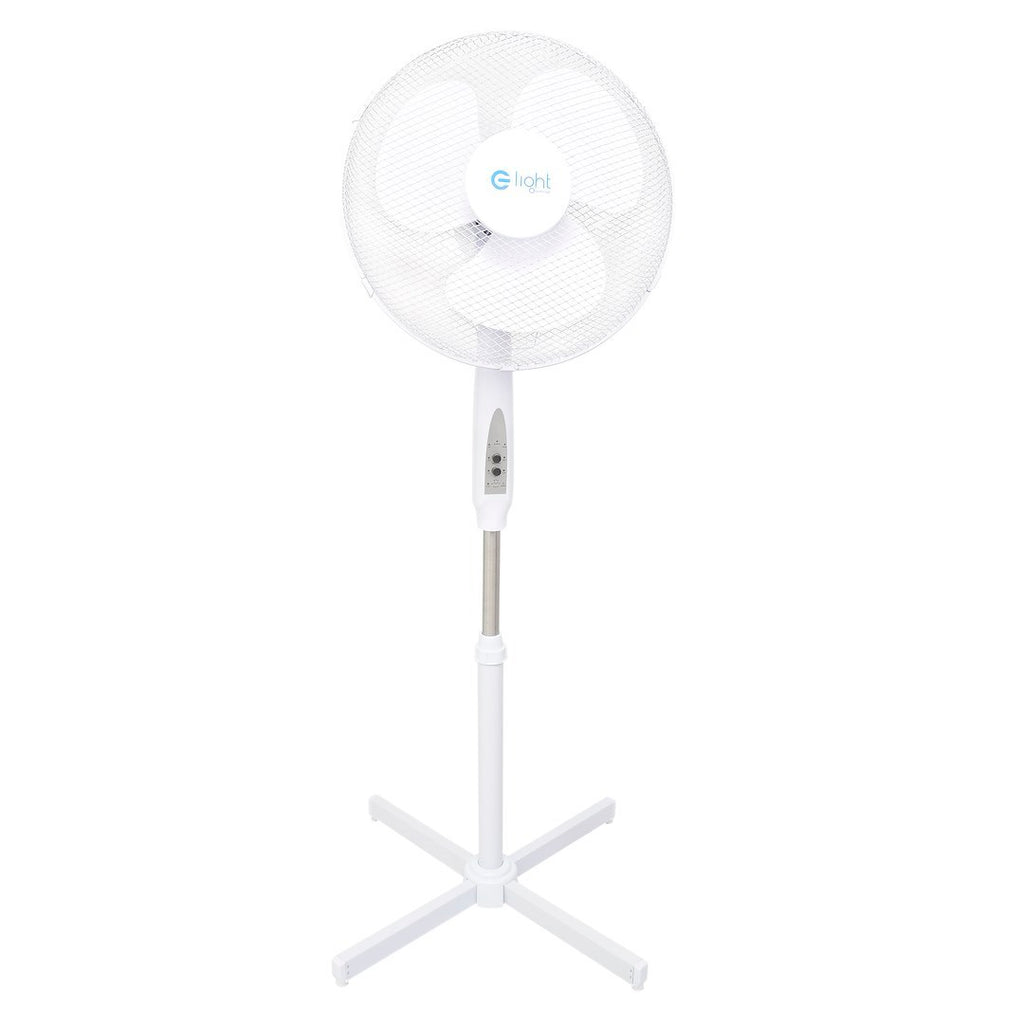 Standventilator 16Zoll Z mit Fernbedienung – Weiß - Milagro