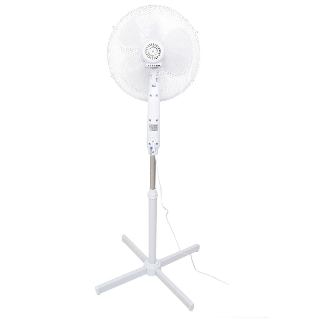 Standventilator 16Zoll Z mit Fernbedienung – Weiß - Milagro
