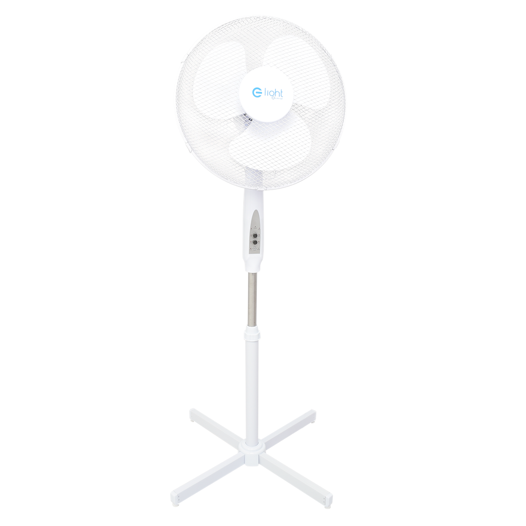 Standventilator 16Zoll Z mit Fernbedienung – Weiß - Milagro