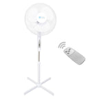 Standventilator 16Zoll Z mit Fernbedienung – Weiß - Milagro