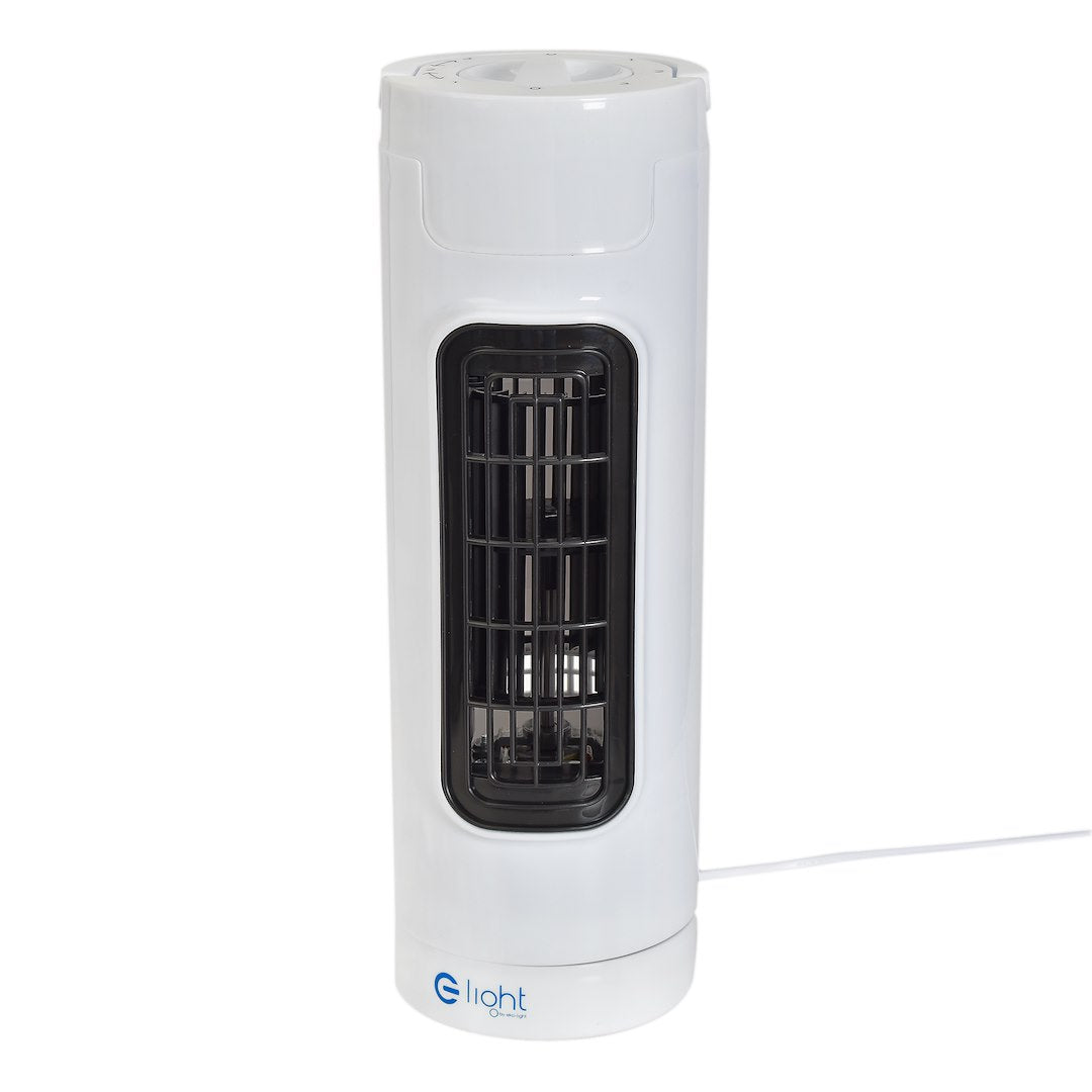 Tischventilator 14zoll Tower Weiß - Milagro