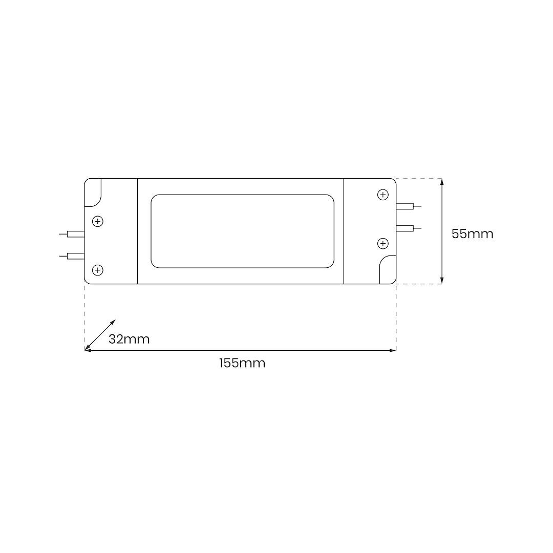 LED-Netzteil CV (48W) IP44 - Milagro