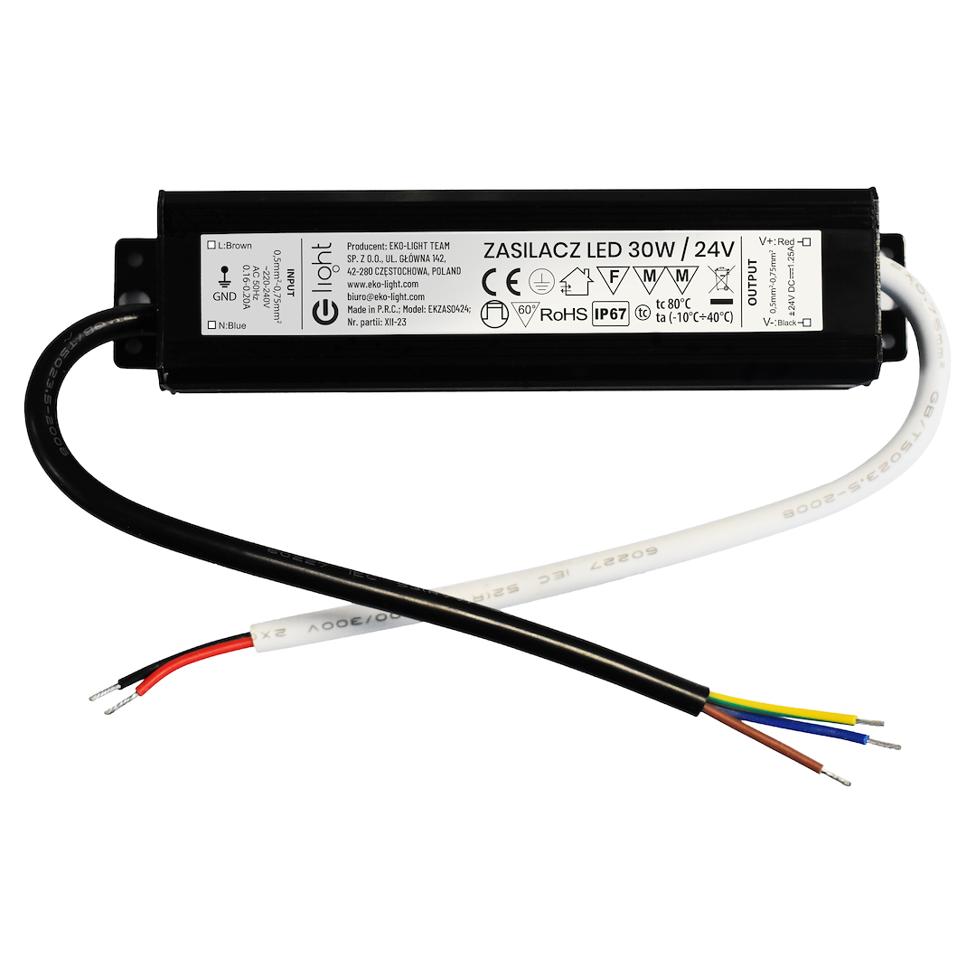 LED-Netzteil CV (30W) IP67 24V - Milagro