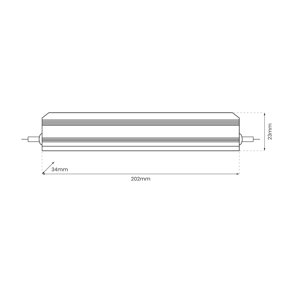 LED-Netzteil CV (30W) IP67 24V - Milagro
