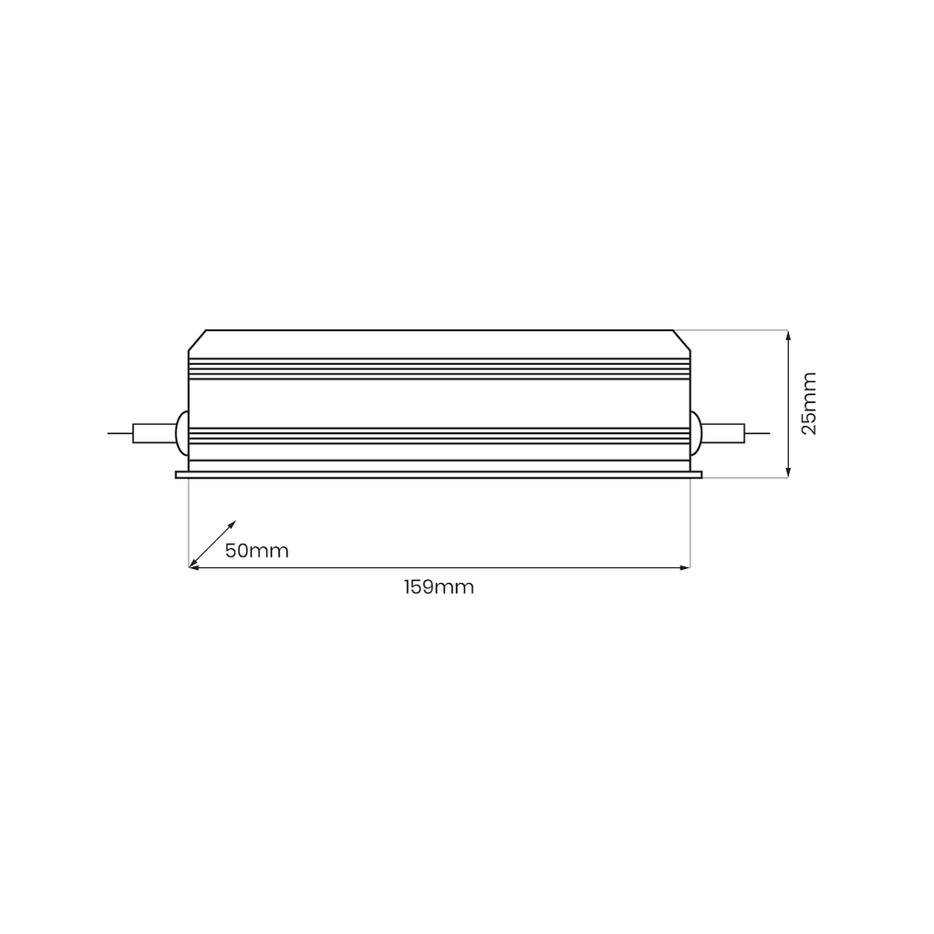 LED-Netzteil CV (60W) IP67 24V - Milagro