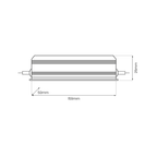 LED-Netzteil CV (60W) IP67 24V - Milagro