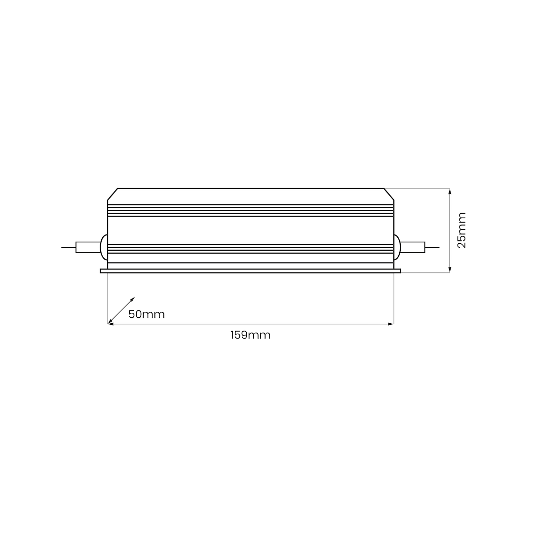 LED-Netzteil CV (60W) IP67 24V - Milagro