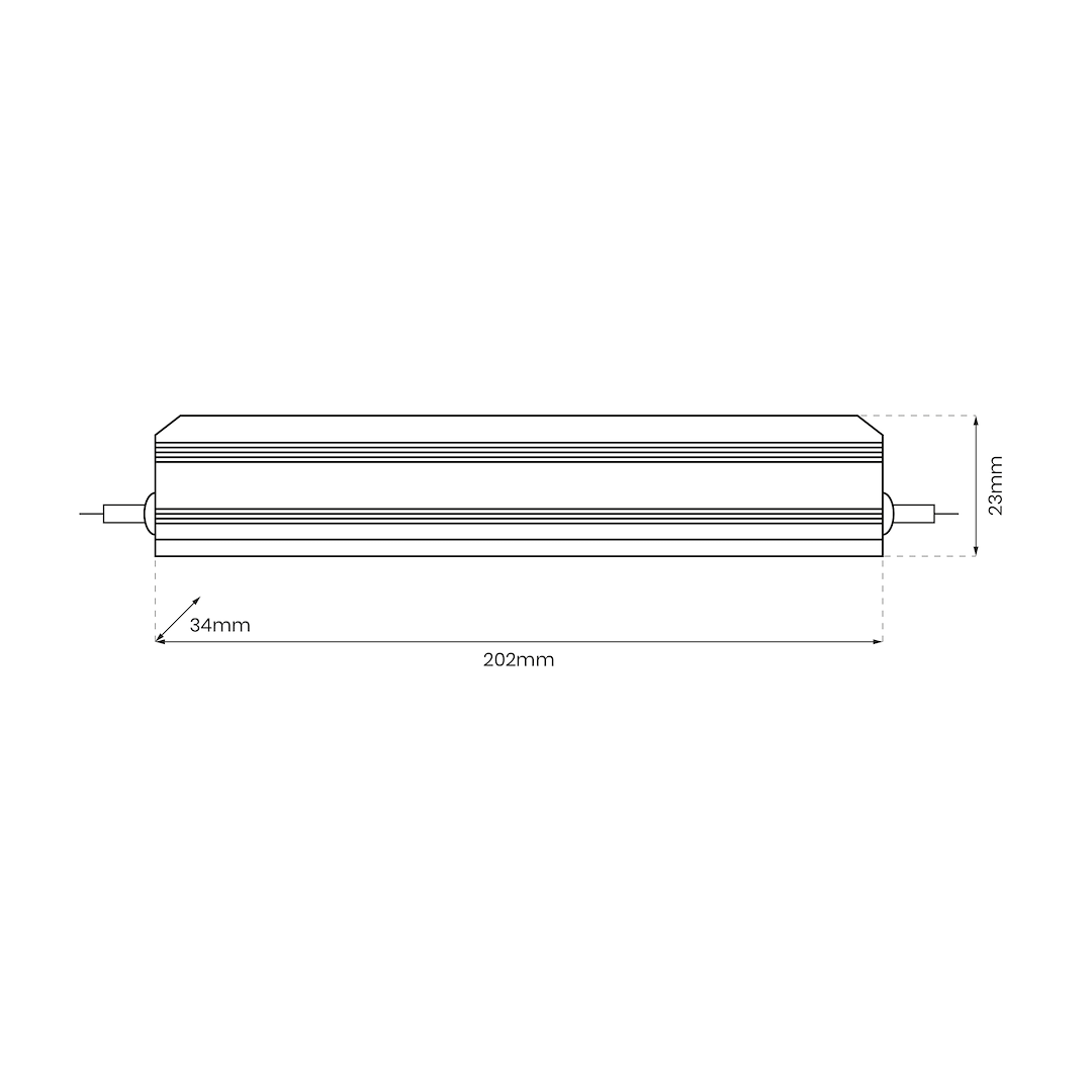 LED-Netzteil CV (30W) IP67 - Milagro