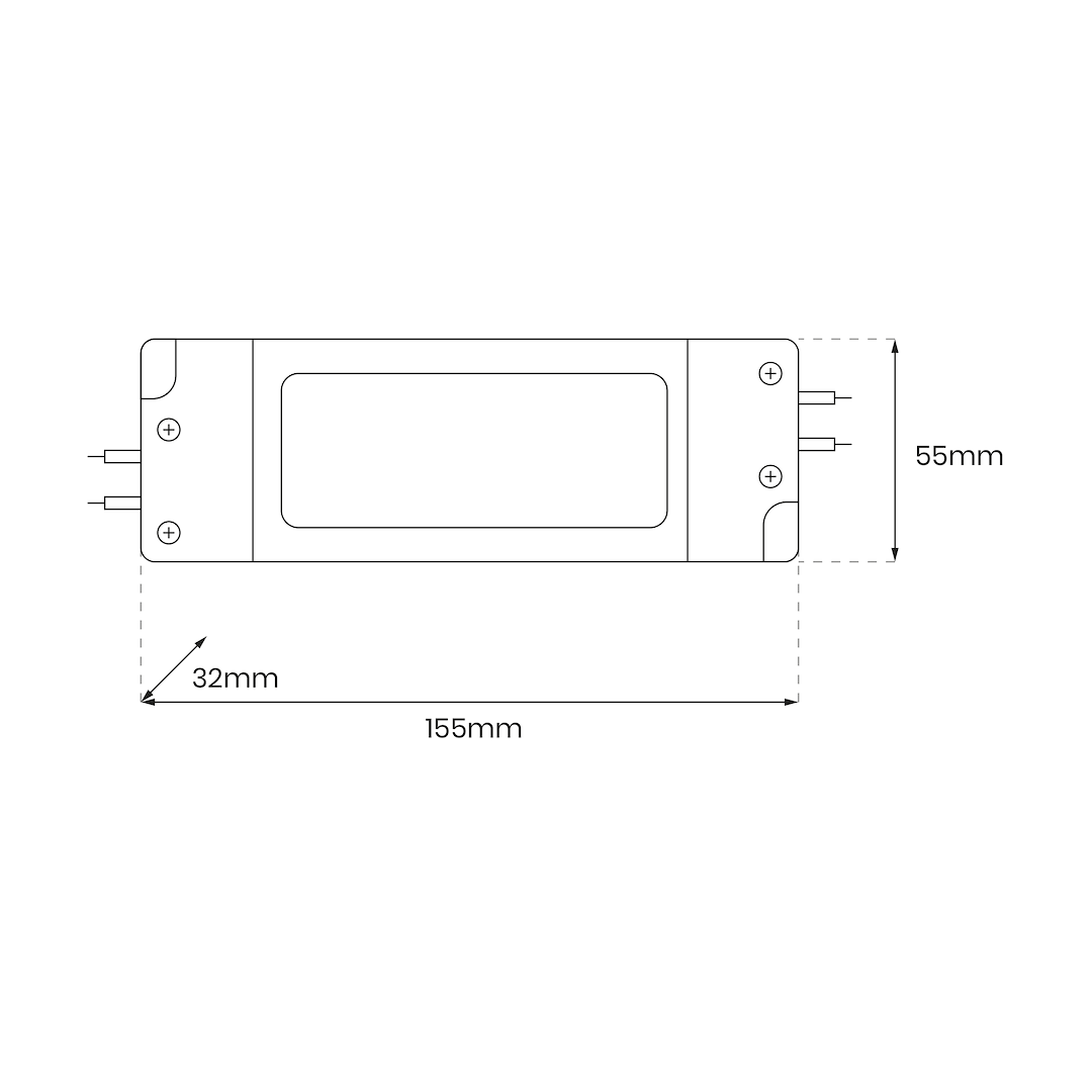 LED-Netzteil CV (60W) IP20 - Milagro
