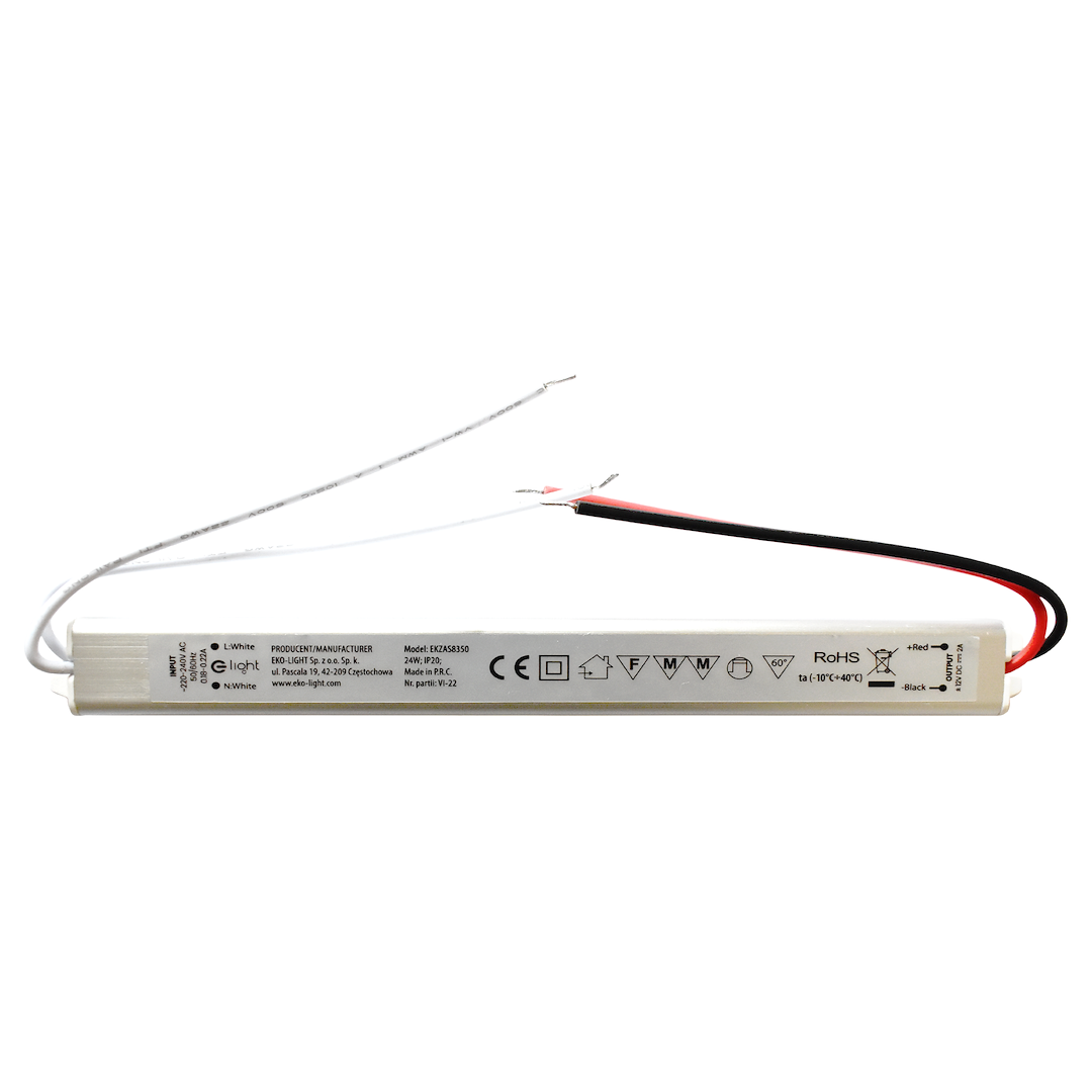 LED-Netzteil CV Slim (24W) IP20 - Milagro