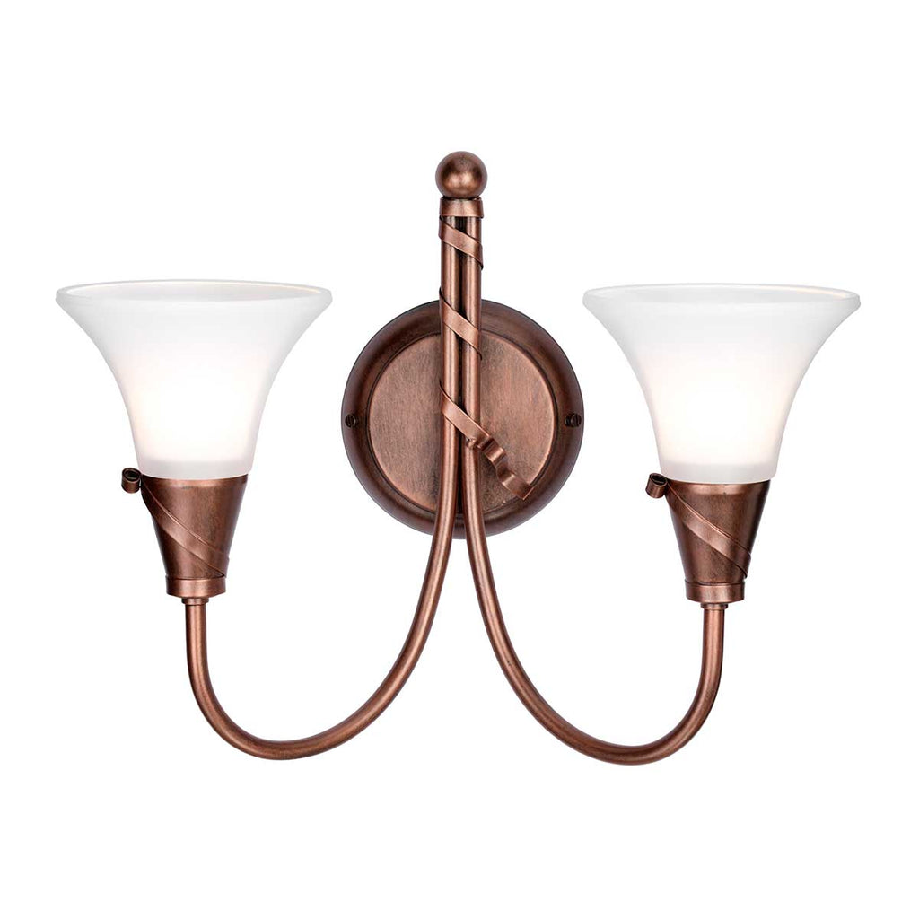 Wandleuchte Emily (goldfarben) 2x - Elstead Lighting