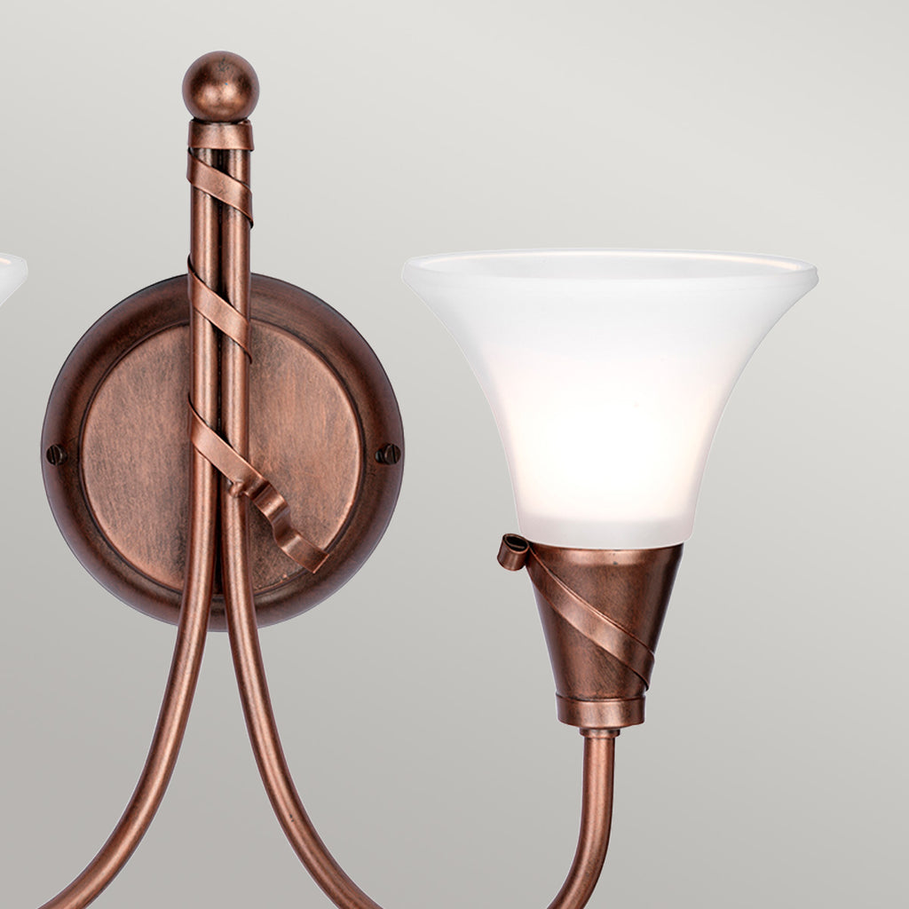 Wandleuchte Emily (goldfarben) 2x - Elstead Lighting
