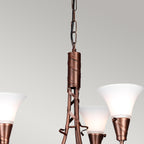 Pendelleuchte Emily (kupferfarben) 3x - Elstead Lighting