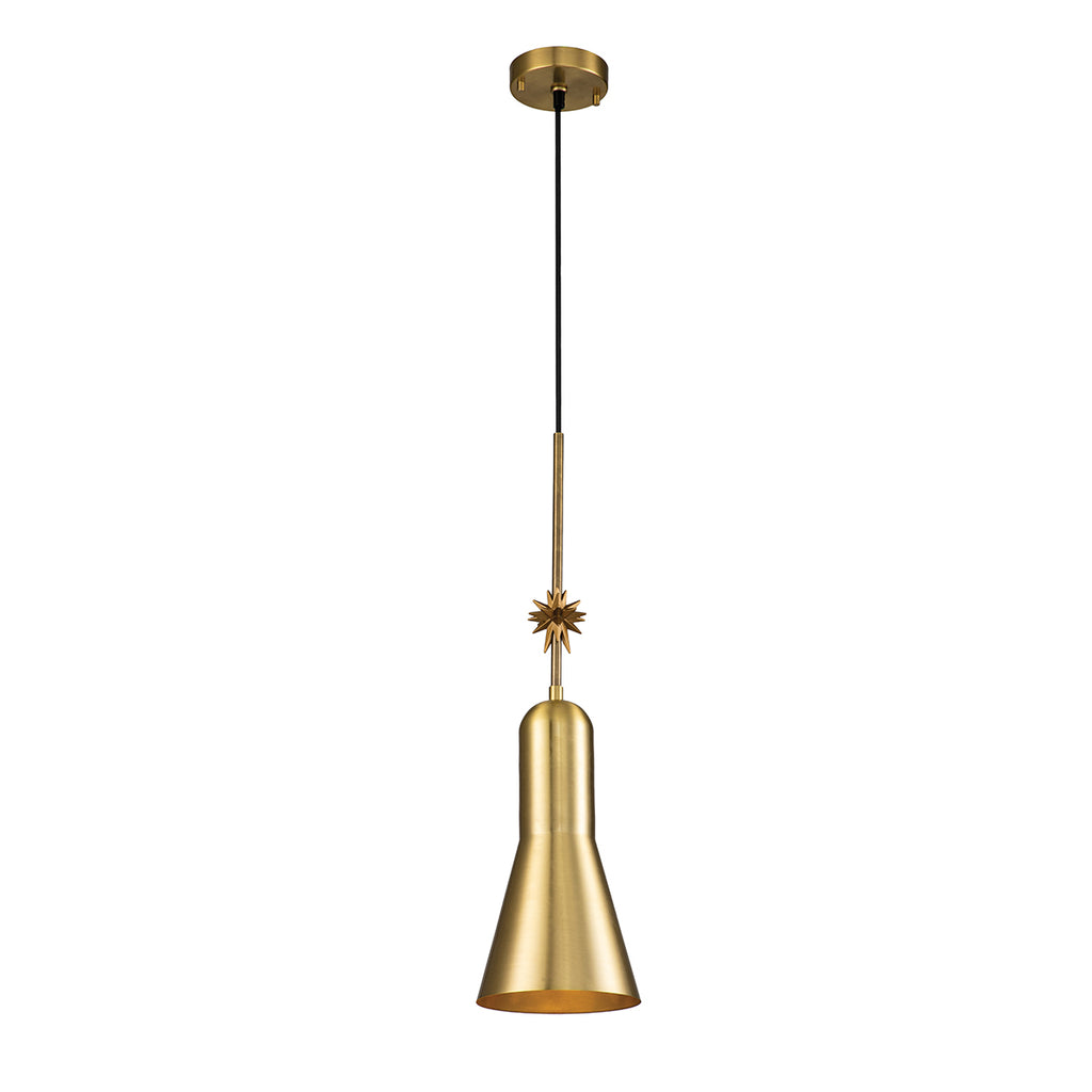 Pendelleuchte Etoile (messingfarben) 1x - Elstead Lighting