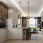 Pendelleuchte Etoile (messingfarben) 1x - Elstead Lighting