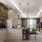 Pendelleuchte Etoile (messingfarben) 1x - Elstead Lighting