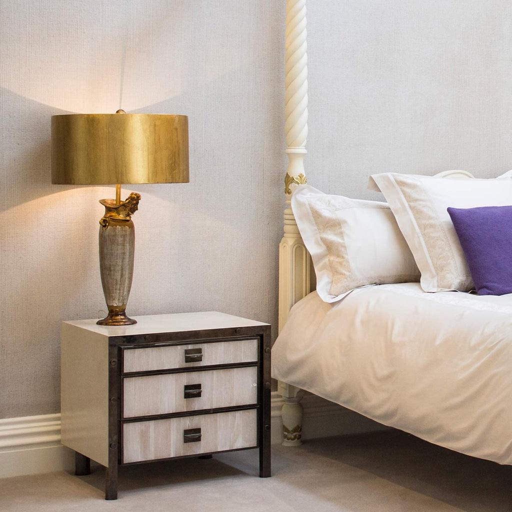 Tischleuchte Bienville (goldfarben) 1x - Elstead Lighting