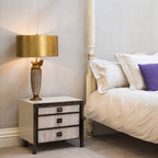 Tischleuchte Bienville (goldfarben) 1x - Elstead Lighting