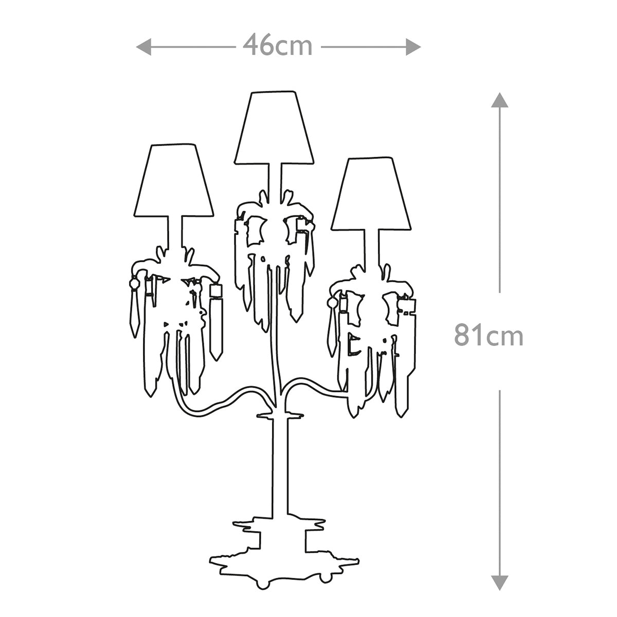 Tischleuchte Birdland (schwarz) 1x - Elstead Lighting