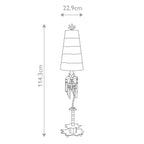 Tischleuchte Birdland (schwarz) 1x - Elstead Lighting