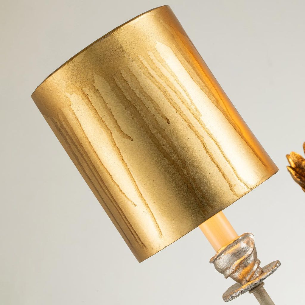 Wandleuchte Flambeau (goldfarben) 2x - Elstead Lighting