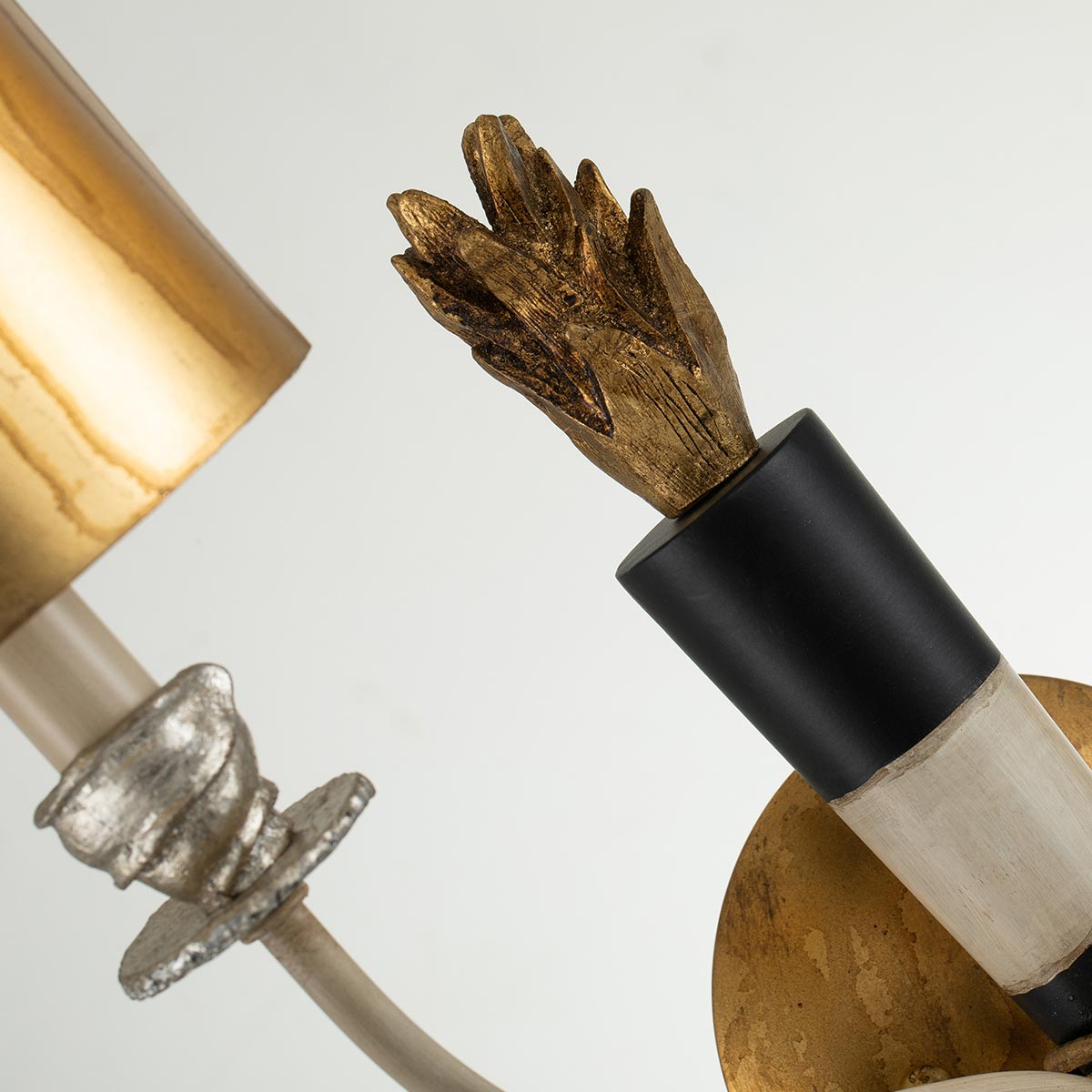 Wandleuchte Flambeau (goldfarben) 2x - Elstead Lighting