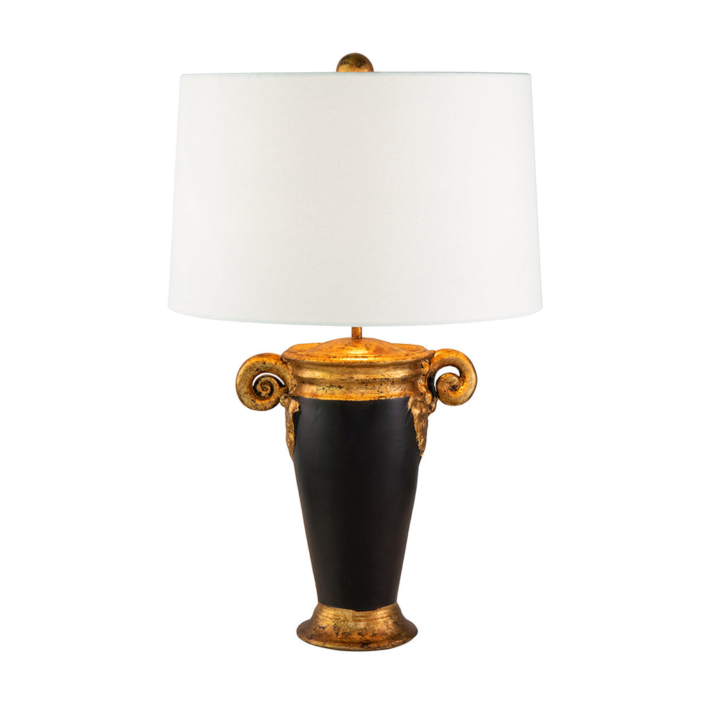 Tischleuchte Gallier (goldfarben) 1x - Elstead Lighting