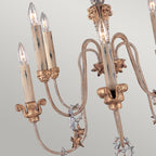 Pendelleuchte Mignon (goldfarben) 8x - Elstead Lighting