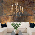 Pendelleuchte Mignon (goldfarben) 8x - Elstead Lighting