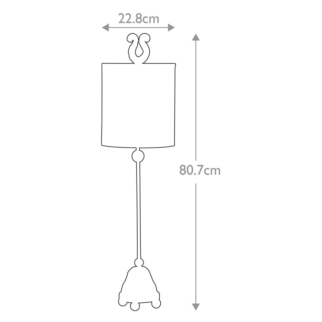 Tischleuchte Phoenician (goldfarben) 1x - Elstead Lighting