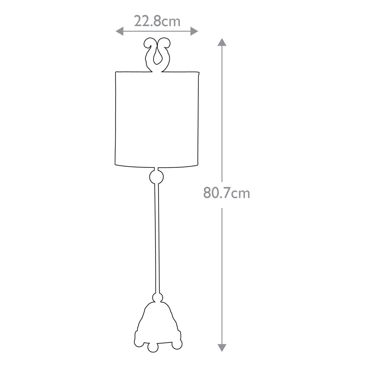 Tischleuchte Phoenician (goldfarben) 1x - Elstead Lighting
