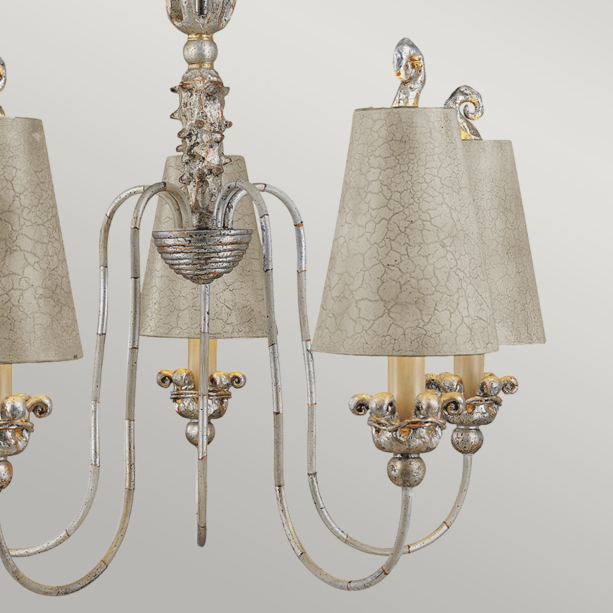 Pendelleuchte Remi (goldfarben) 5x - Elstead Lighting