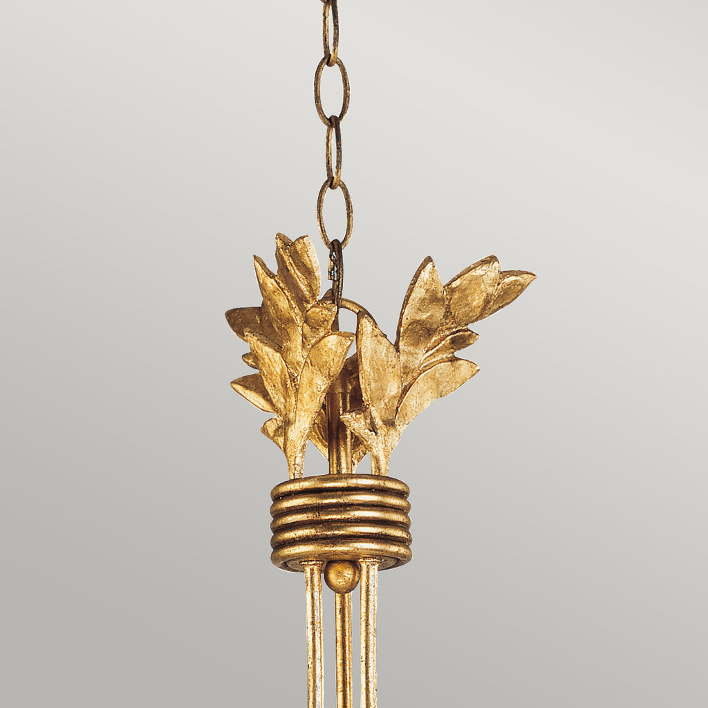 Pendelleuchte Sweet Olive (goldfarben) 3x - Elstead Lighting
