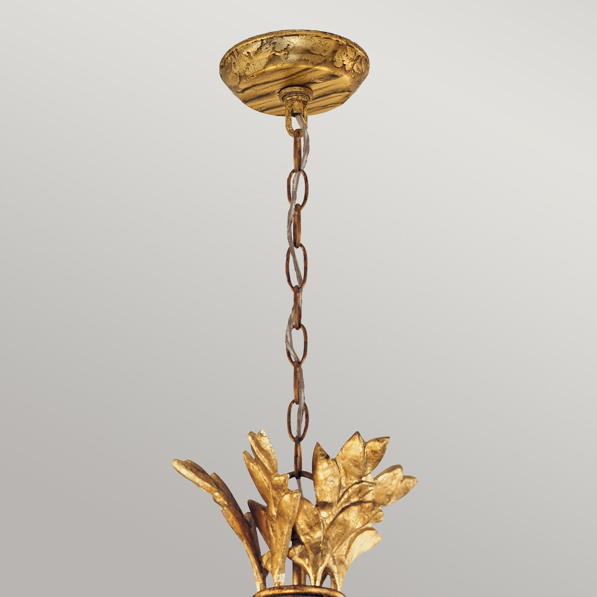 Pendelleuchte Sweet Olive (goldfarben) 6x - Elstead Lighting