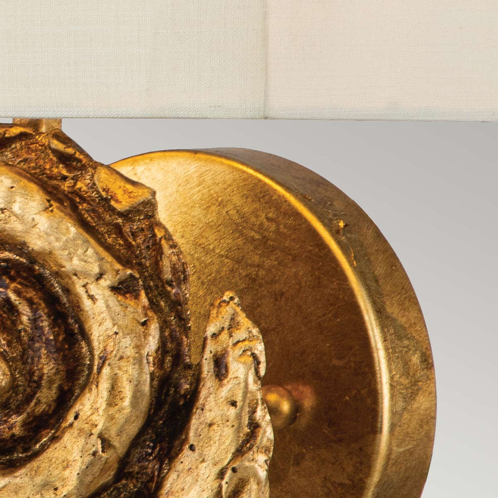 Wandleuchte Swirl (goldfarben) 1x - Elstead Lighting