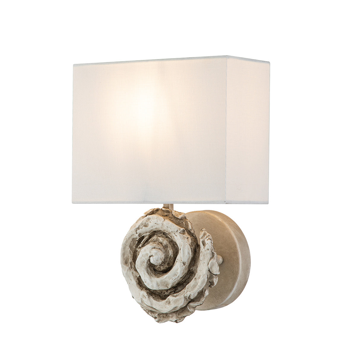 Wandleuchte Swirl (weiß) 1x - Elstead Lighting