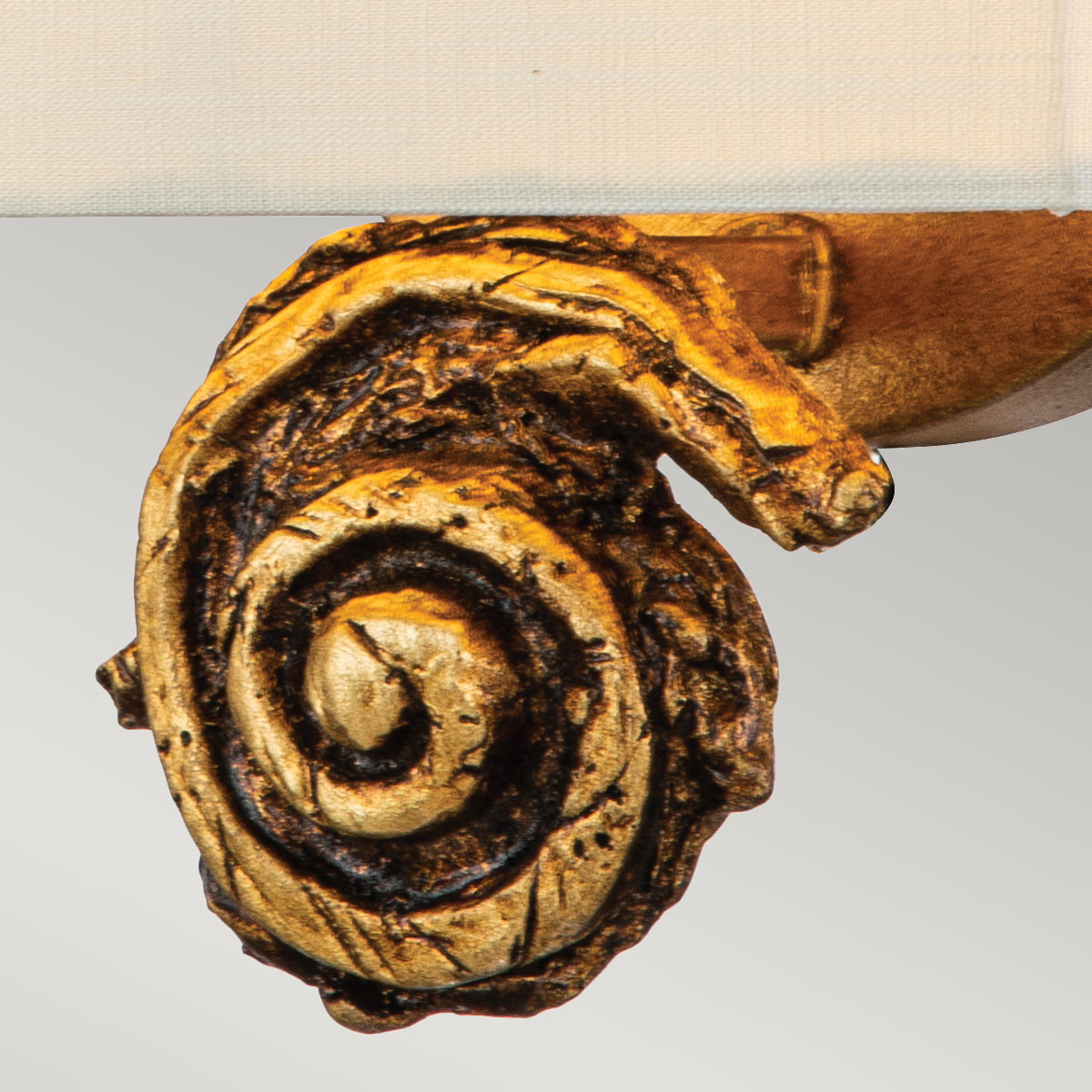 Wandleuchte Swirl (silberfarben) 1x - Elstead Lighting