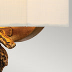 Wandleuchte Swirl (silberfarben) 1x - Elstead Lighting