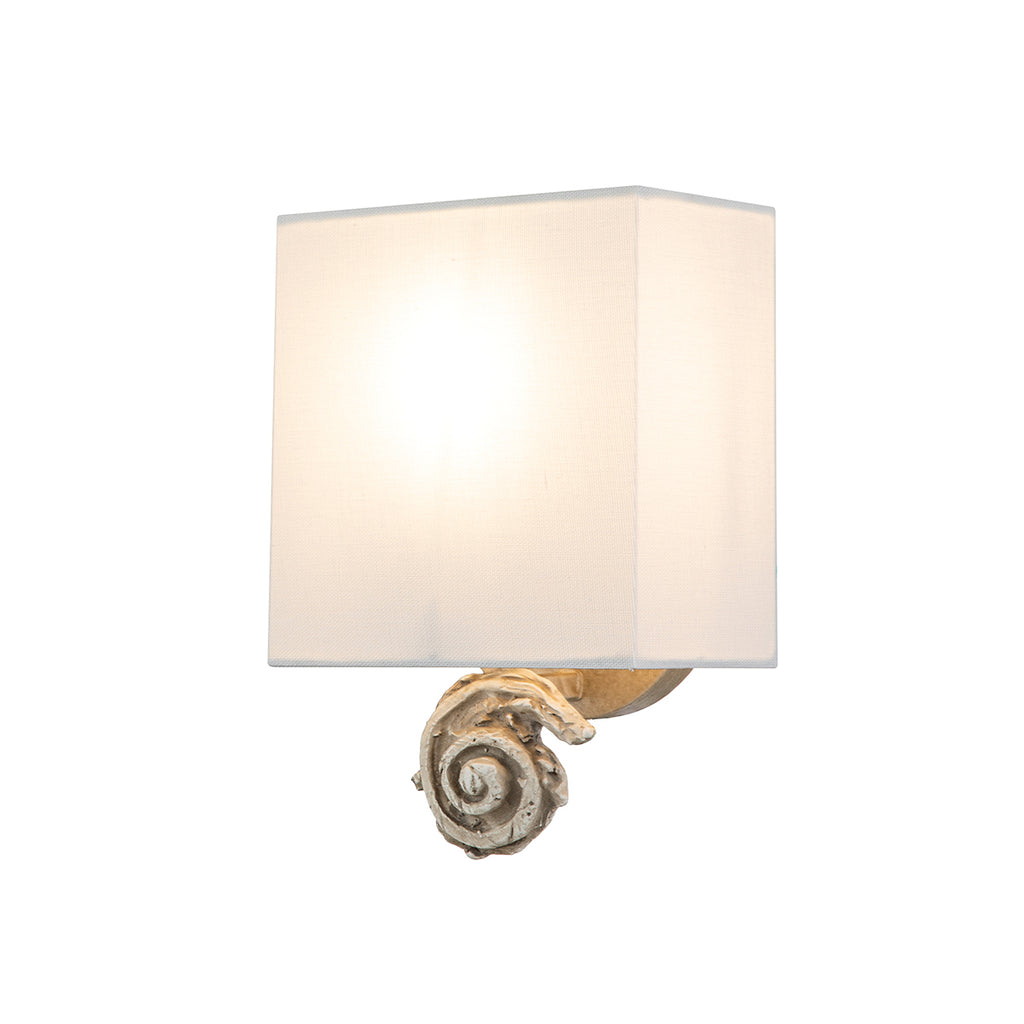 Wandleuchte Swirl (silberfarben) 1x - Elstead Lighting