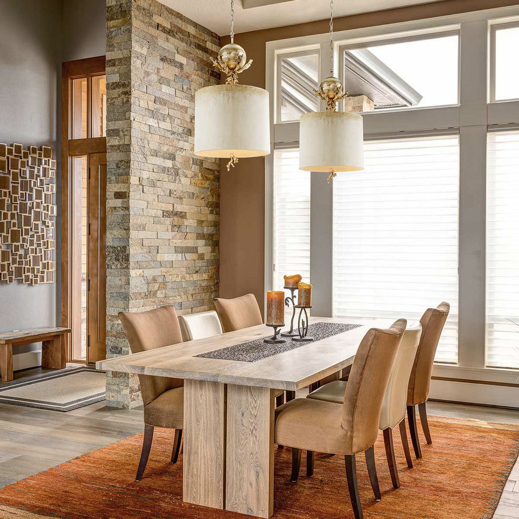 Pendelleuchte Trellis (silberfarben) 1x - Elstead Lighting