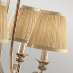 Pendelleuchte Abbey (silberfarben) 5x - Elstead Lighting