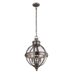 Pendelleuchte Adams (Nickel) 3x - Elstead Lighting
