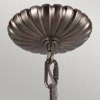 Pendelleuchte Adams (Nickel) 3x - Elstead Lighting